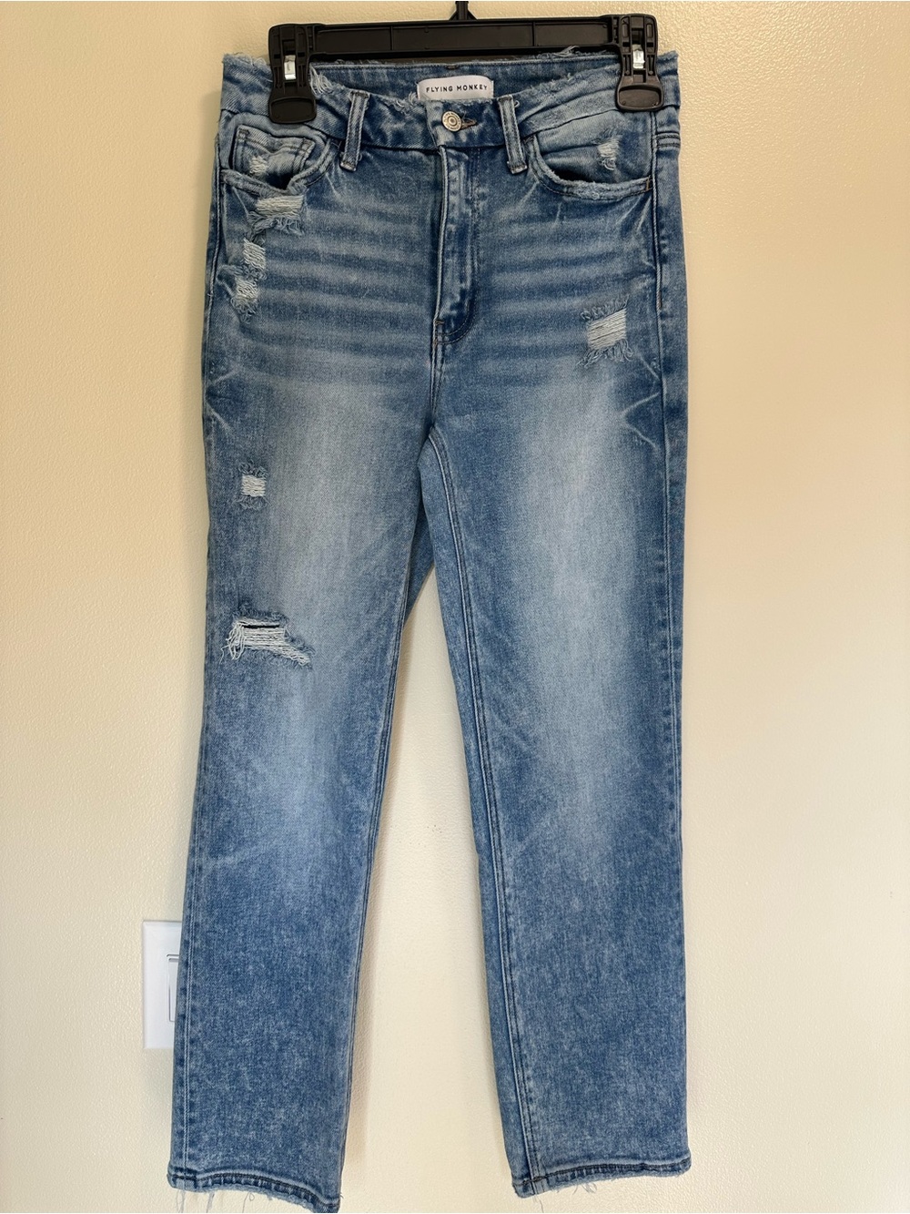 Women’s Flying Monkey High Rise Slim Straight Jean